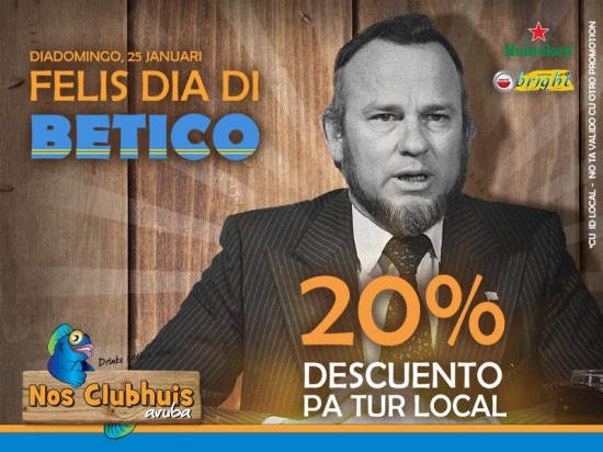 Toast to Dia di Betico with a Local-Only Discount