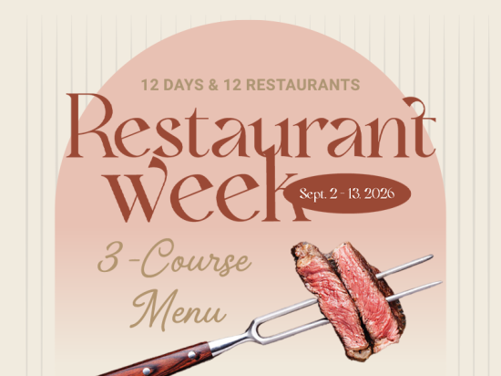 Restaurantweek Special: 2-13 September